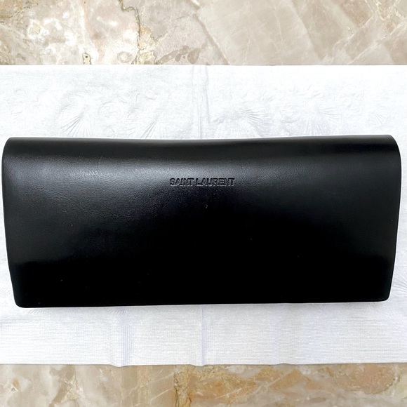 SAINT LAURENT Glasses with leather case 😎 - Picture 10 of 11